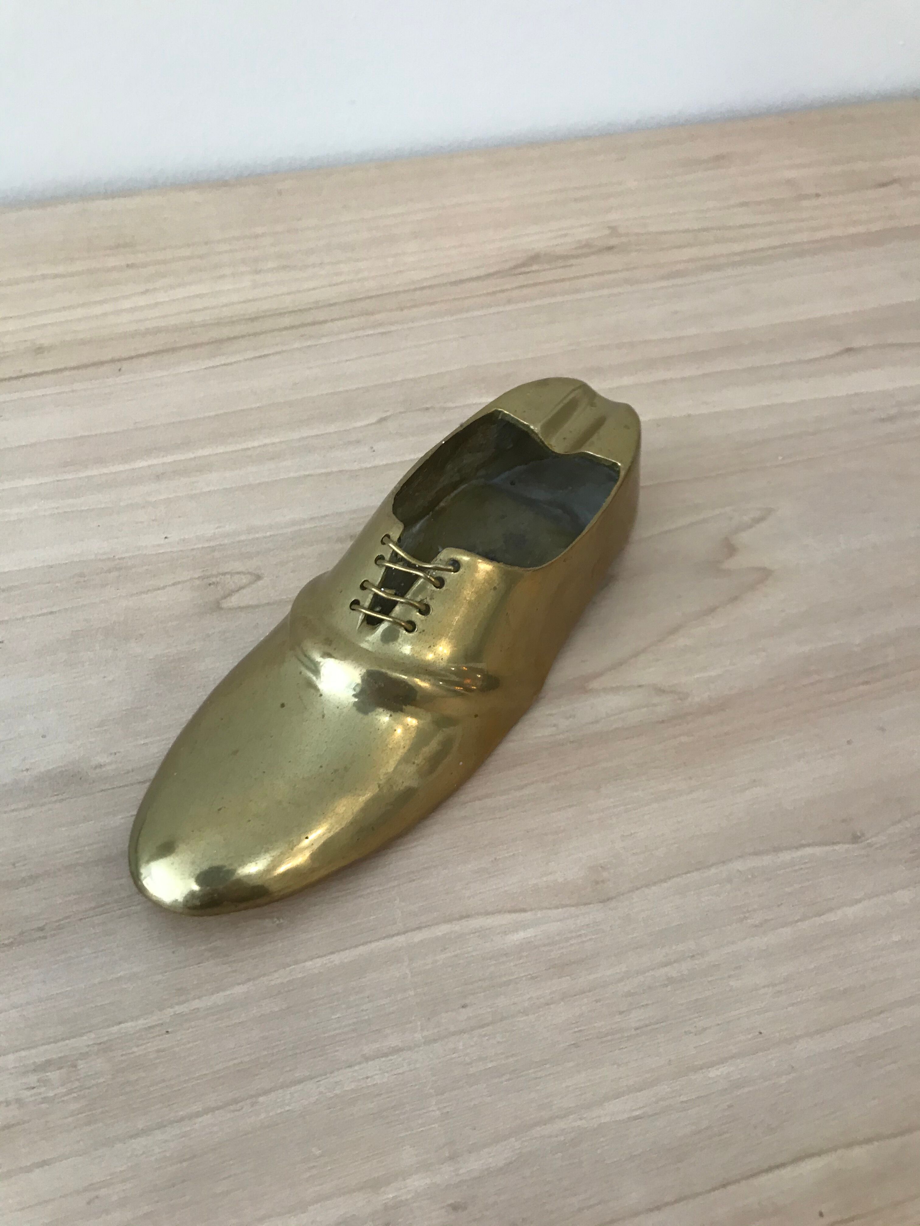 Brass ashtray