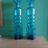 Pair of vintage 70's bottles