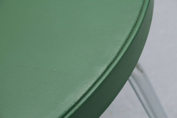Tabouret vert des années 1950 de Thonet