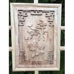Carved wooden door - From screen to sliding doors.