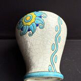 Art Deco earthenware vase – Boch La Louvière – Charles Catteau (1880-1966)