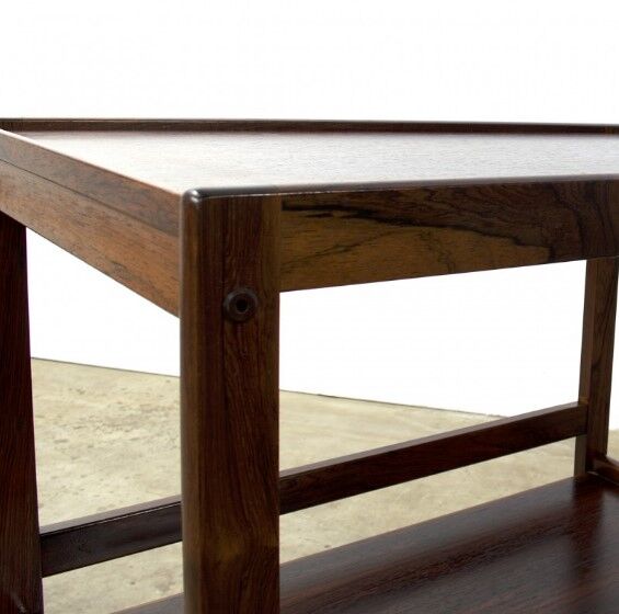 Serving rolling vintage rosewood - 1960