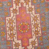 5x8 Red & Blue Oriental Tribal Turkish Rug, 144x245Cm