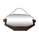 Miroir années 60 bois