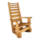 Rocking chair en sapin