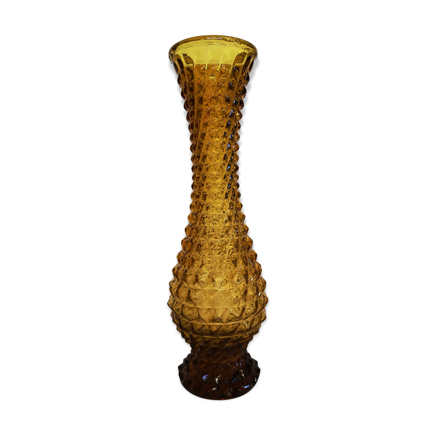 Vase en verre vintage Selency