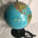 Globe Earth luminous globe scan type 5-z made in Denmark 1986