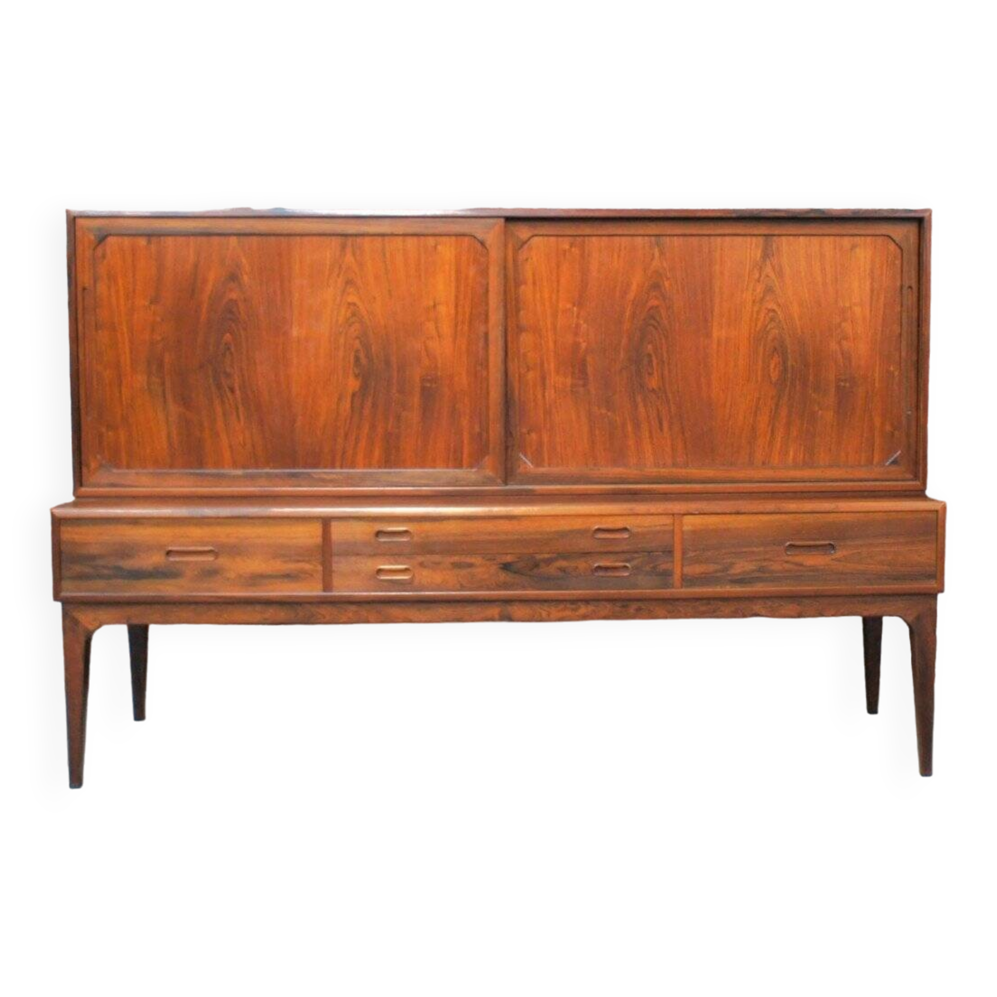 Scandinavian Credenza in Rio Rosewood, Kai Kristiansen