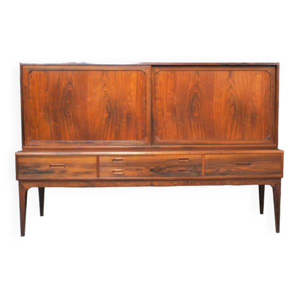 Crédence Scandinave En Palissandre de Rio, Kai Kristiansen