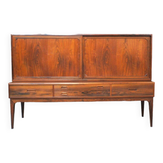 Scandinavian Credenza in Rio Rosewood, Kai Kristiansen