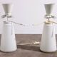 Rare Large Vetri Murano Mushroom Table Lamps, 1970s