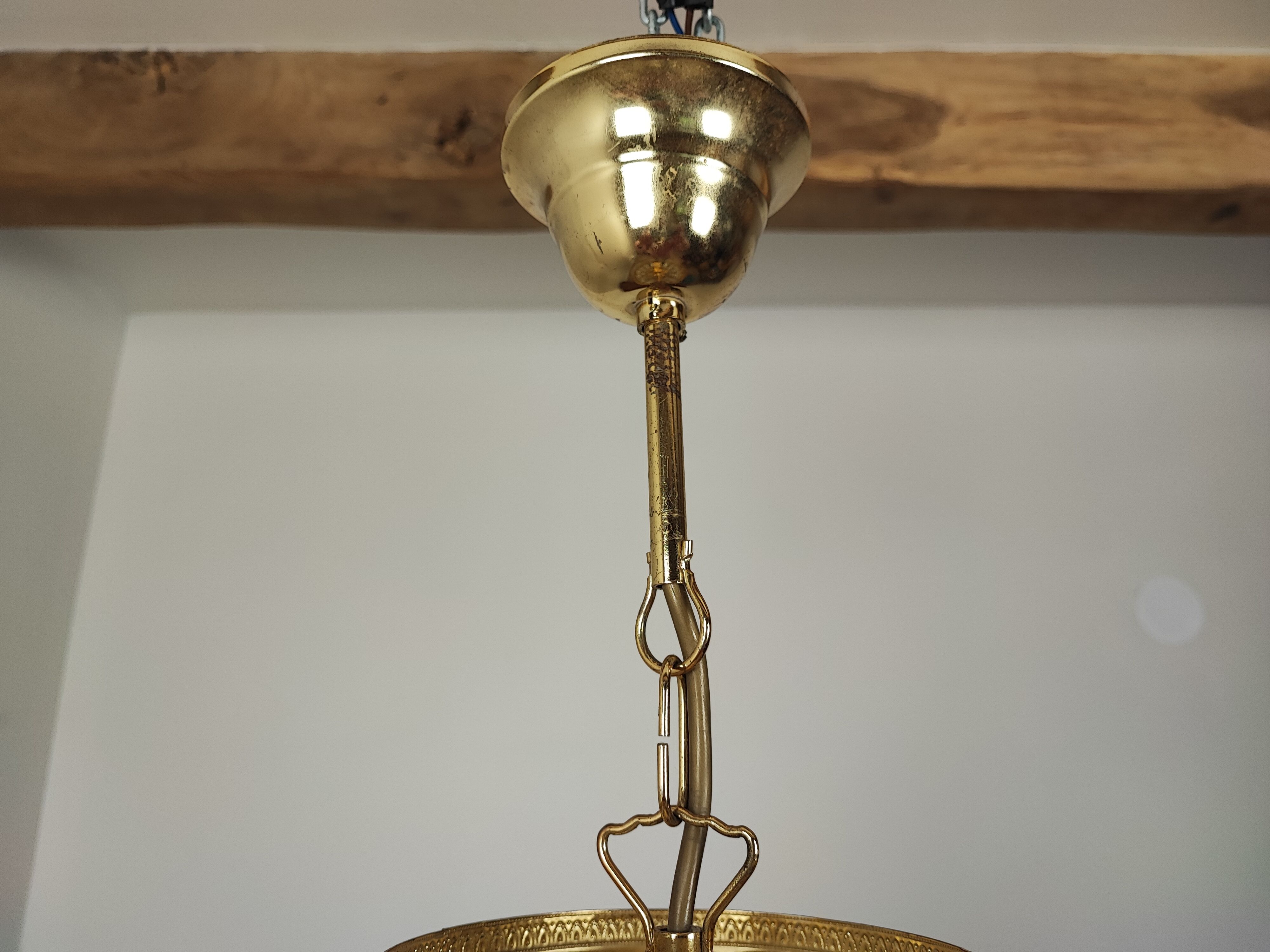 Chandelier with tassels