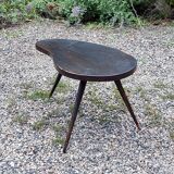 Petite sellette tripode forme haricot