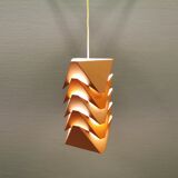 Hanging lamp, designed by the famous Louis Weisdorf, for Danish Lyfa in 1970, model EKKO
