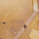 4 bistro chairs stamped Baumann