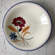 Hollow dish earthenware of Onnaing model Messidor years 30-40