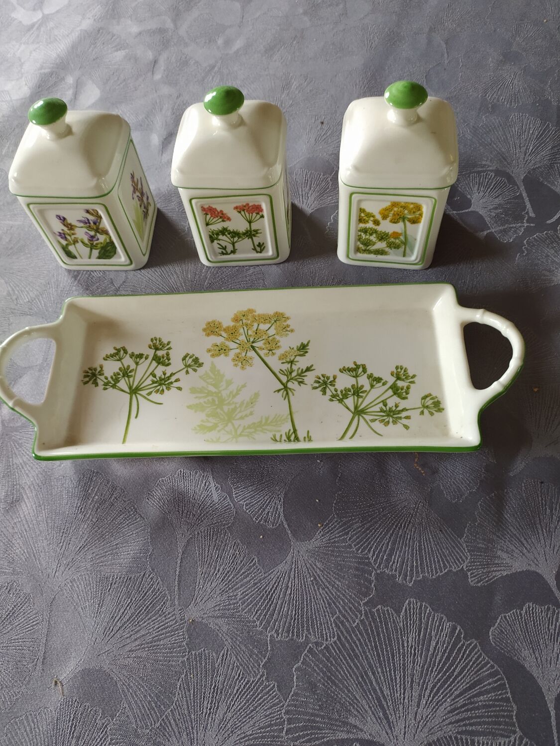 Display of herbal tea or tea boxes