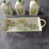 Display of herbal tea or tea boxes