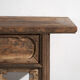 Console ancienne chinoise à entrelacs géométriques – Chine, vers 1900