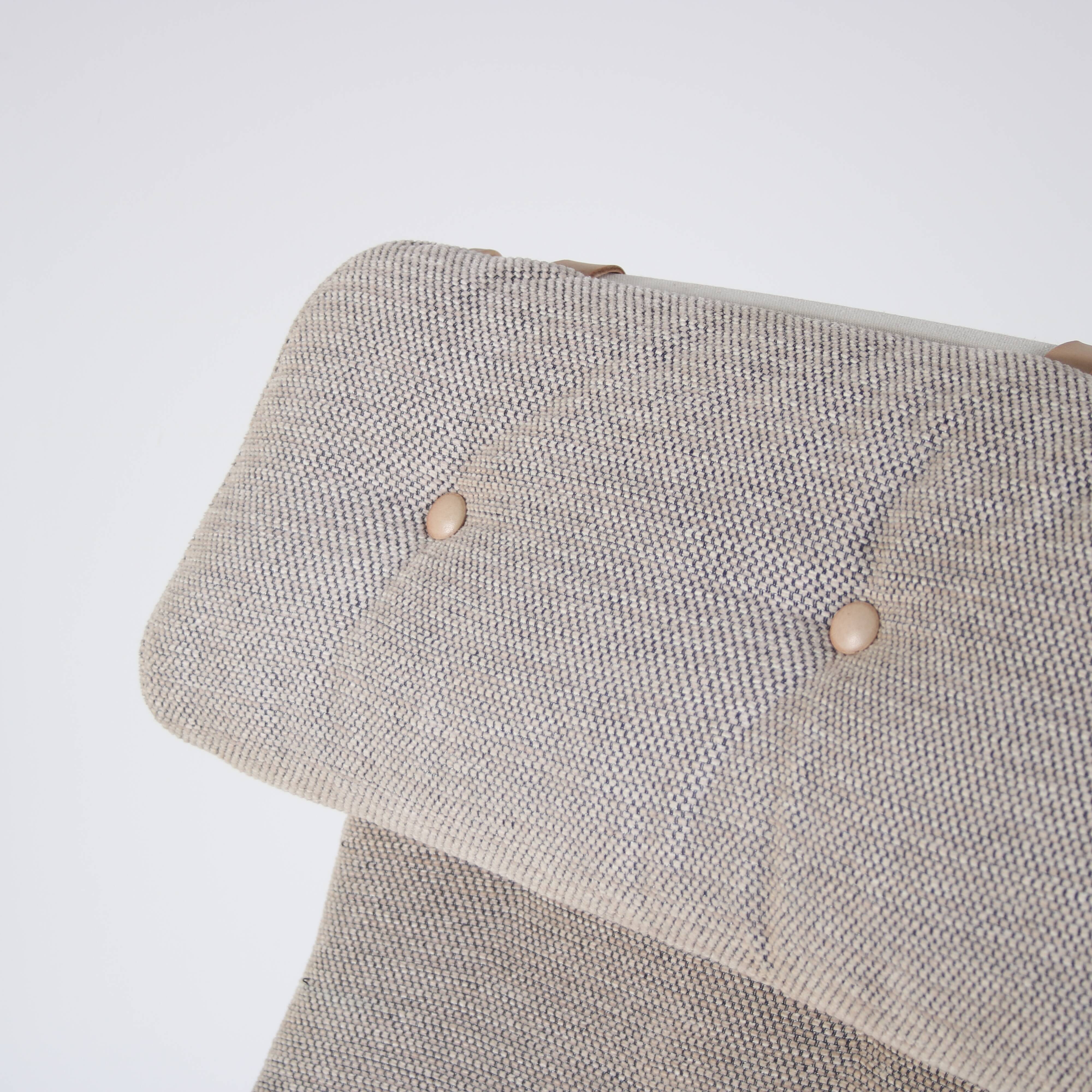 1960s “Pernilla” Chair + ottoman by Bruno Mathsson for DUX, Sweden