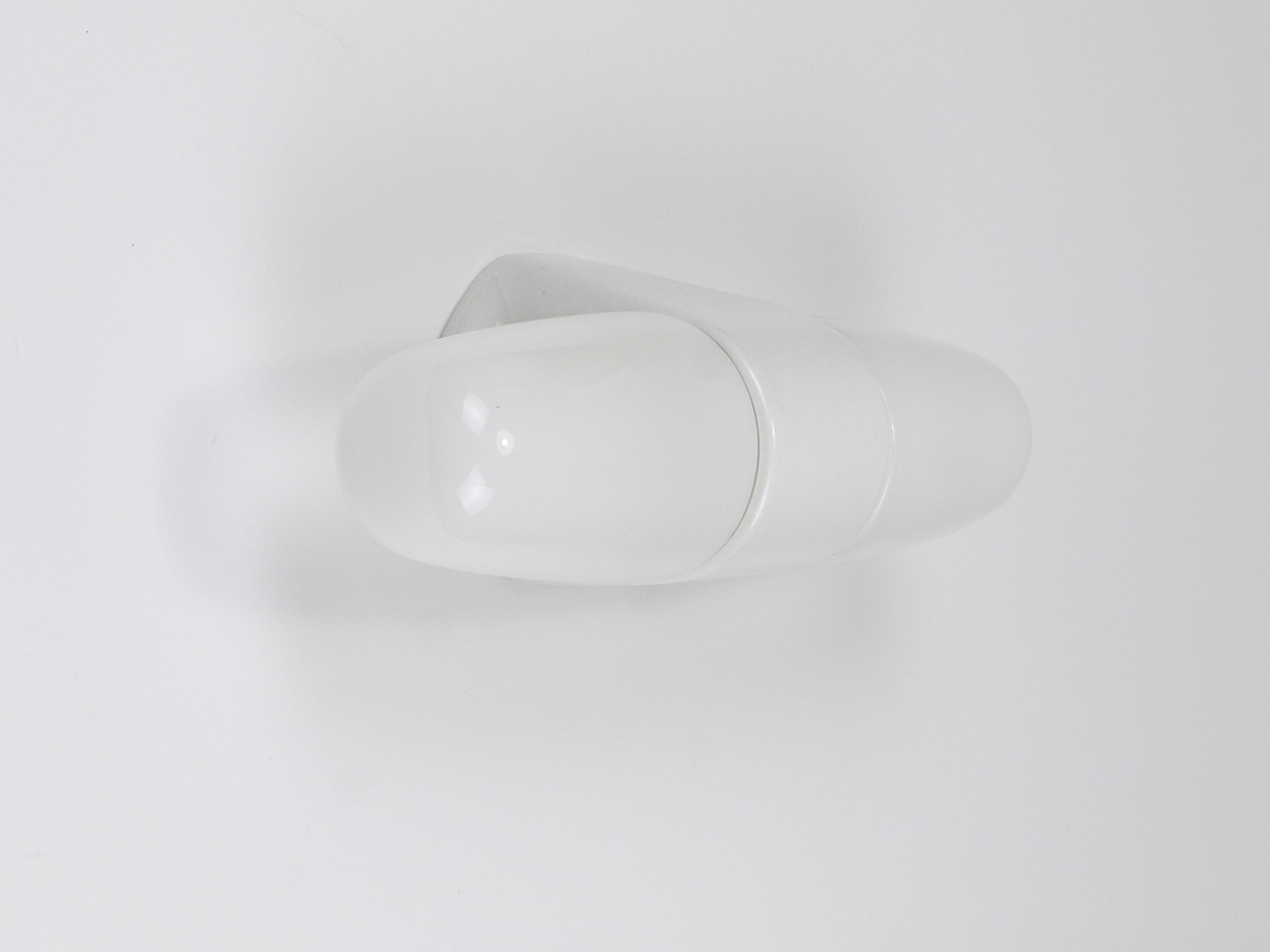 Wilhelm Wagenfeld Bauhaus White Double Sconce Wall Light, Germany, 1950s