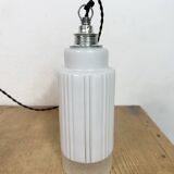 Vintage Glass Ceiling Light, 1970s