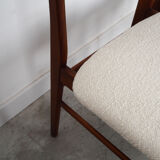 Set of two teak chairs, Danish design, 1960s, production: Denmark