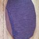 Antique beveled vintage velvet mirror