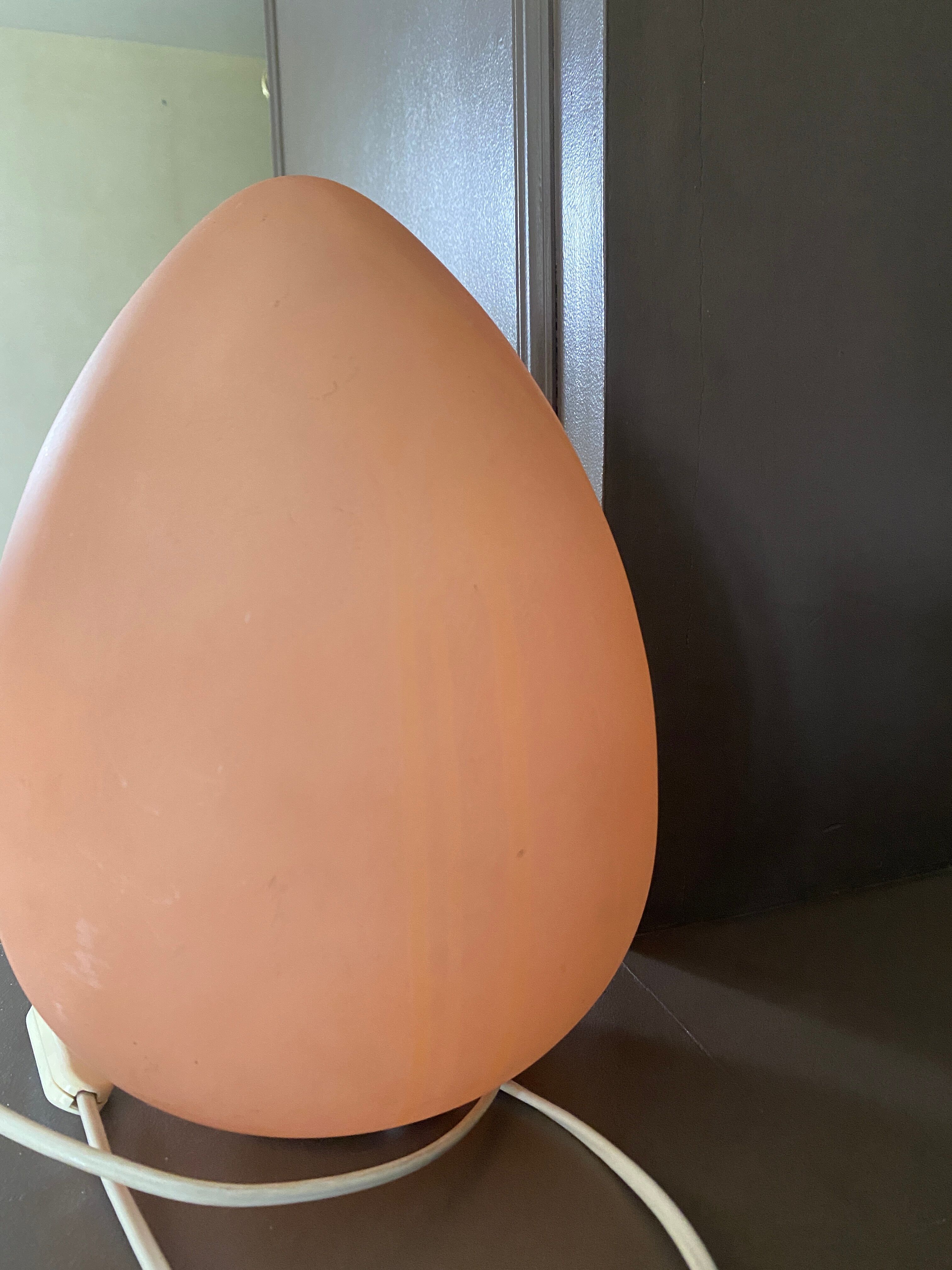 Vintage egg lamp