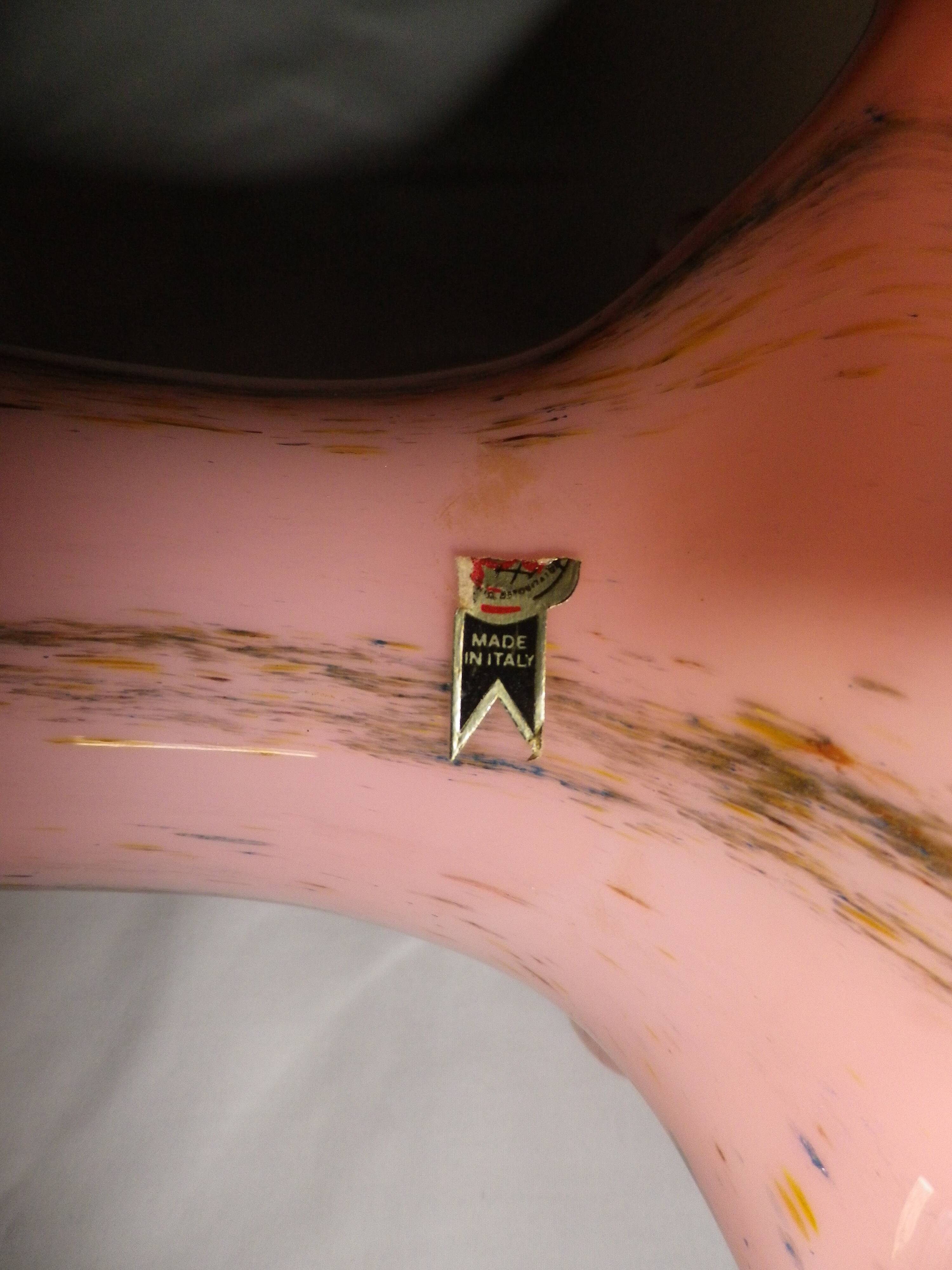 Murano vase with corolla neck