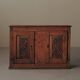 Mountain buffet in larch and solid pine, Folk art, 19th century
