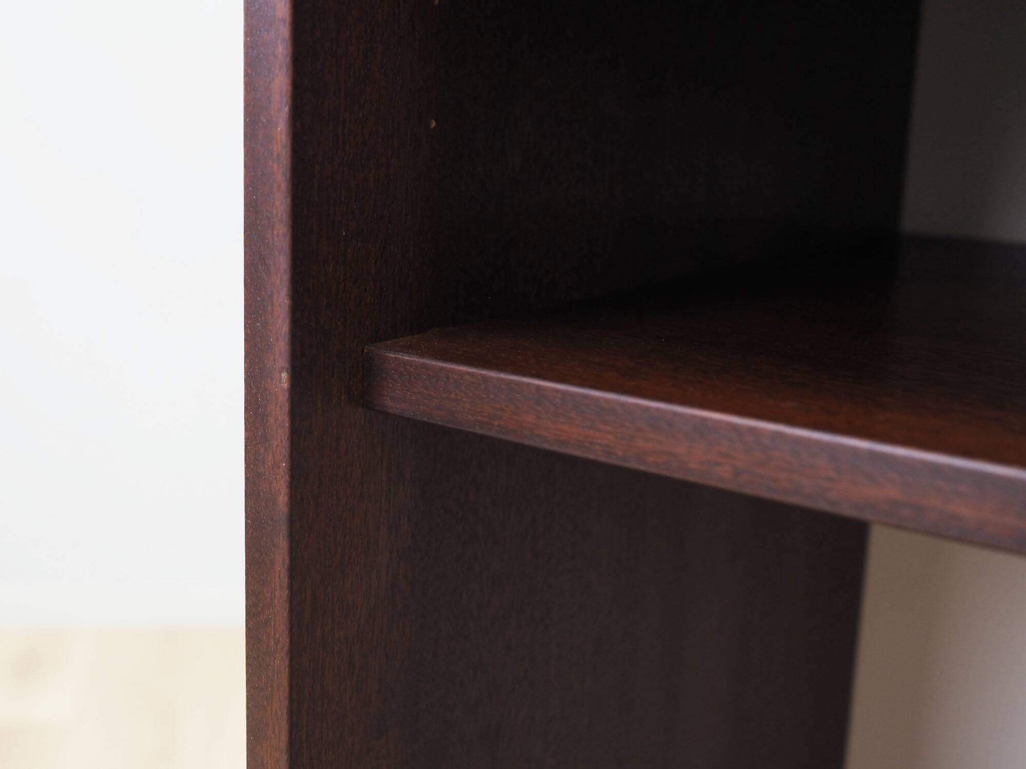 Mahogany bookcase, Swedish design, 1960s, manufacturer: Ulferts