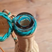 Carafe scoubidou vintage