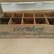 Bottles in wooden box