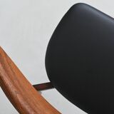 Harry Ostergaard set of eight dining chairs rosewood Randers Denmark 1960