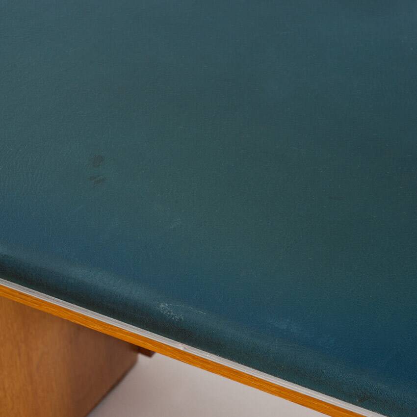 Vintage oak desk made by Burwood. France, 1950s