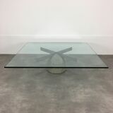 Table basse Paracarro de Giovanni Offredi pour Saporiti, italie 1970