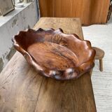 Plat en bois XL racine de thuya