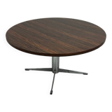 Vintage round coffee table rosewood