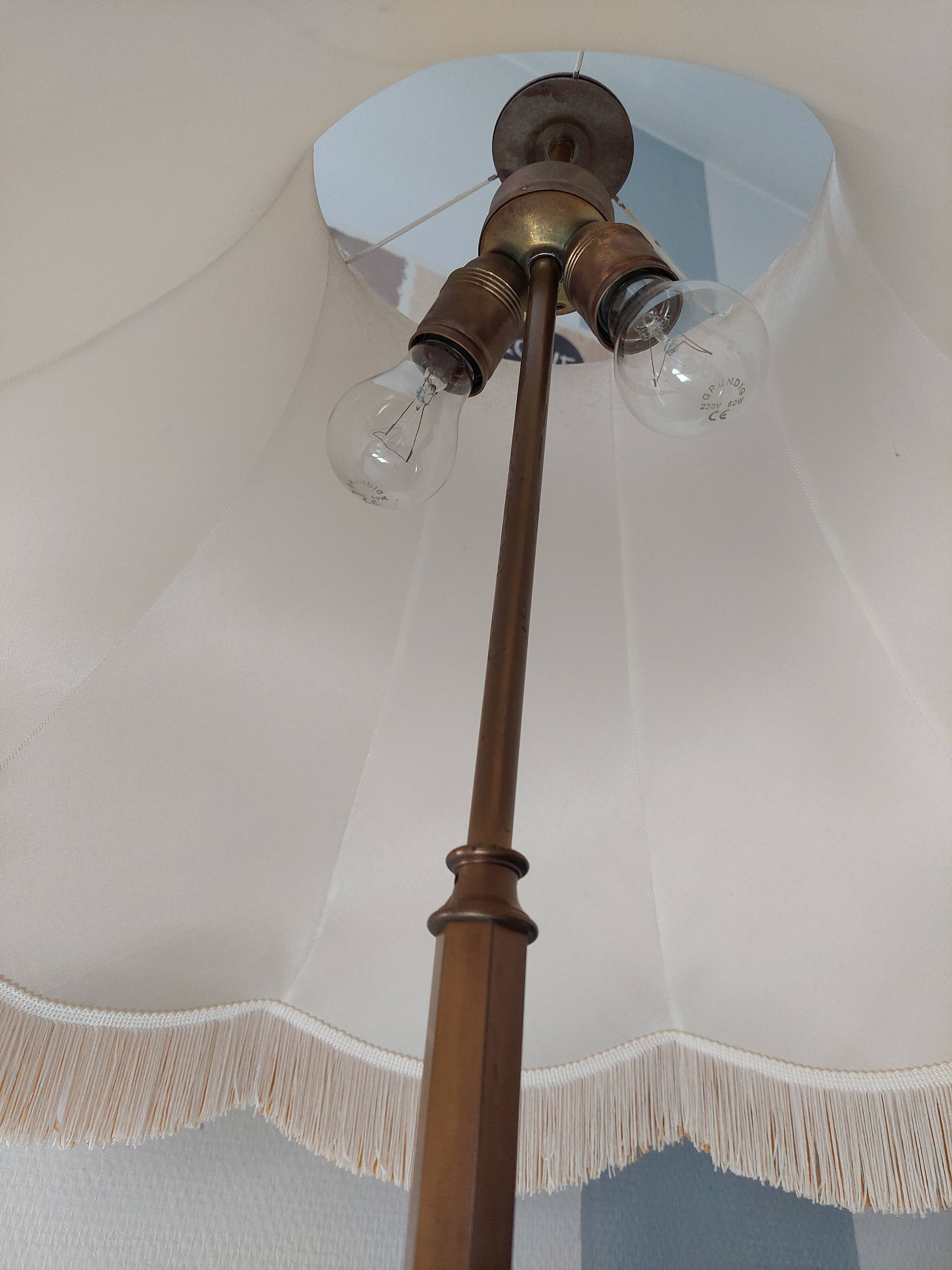 Lampadaire 2 ampoules vintage