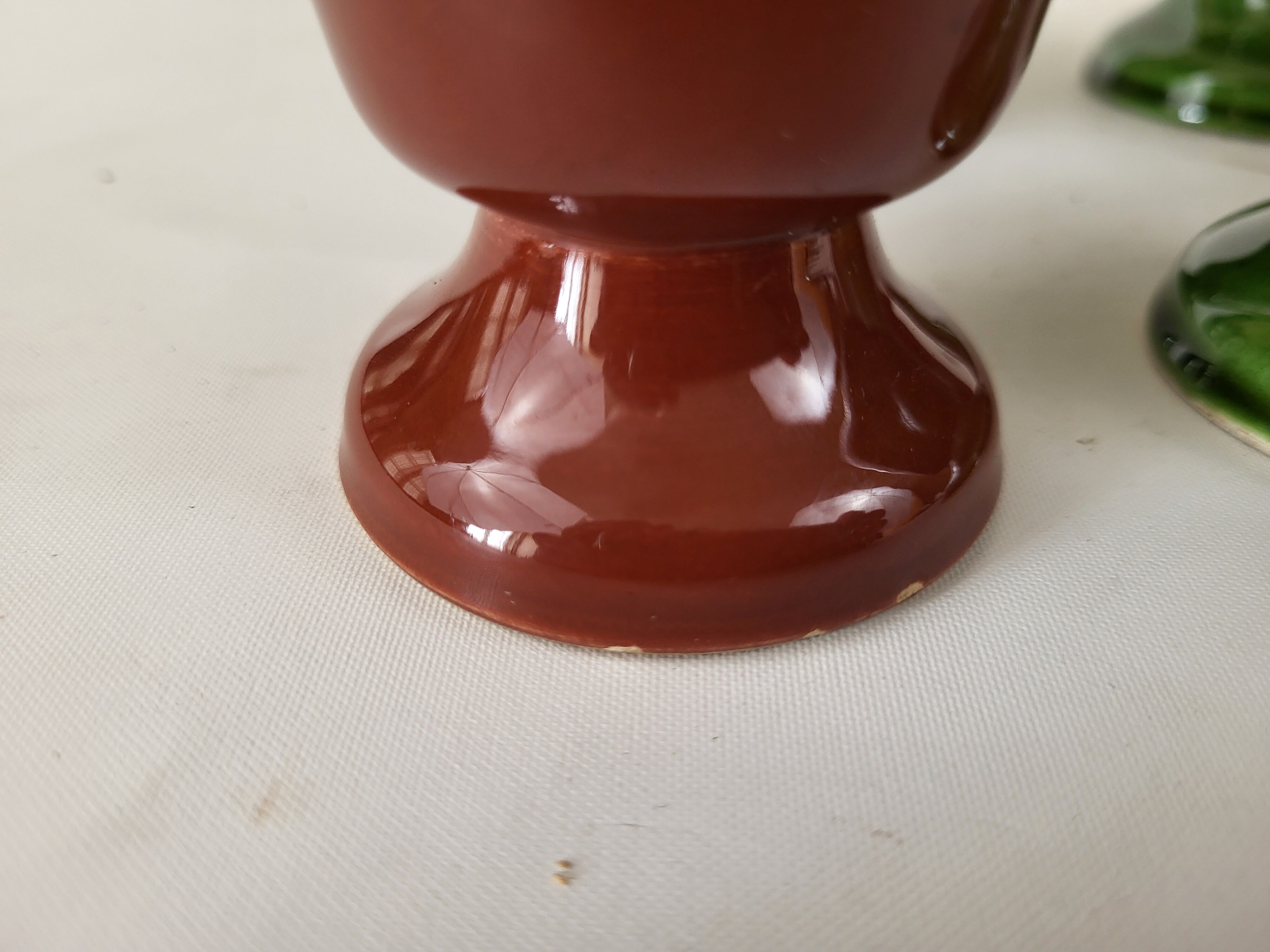 6 mazagran cups in morvan sandstone - petit massé
