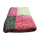 Plaid patchwork hand-knitted