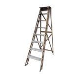 Wooden stepladder