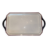 HBCM two-handled tray, mid-20th century