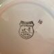 6 old and flowery hollow plates.