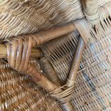Vintage wicker chest