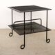 1950s metal side table