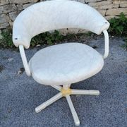 Vintage barber chair suite