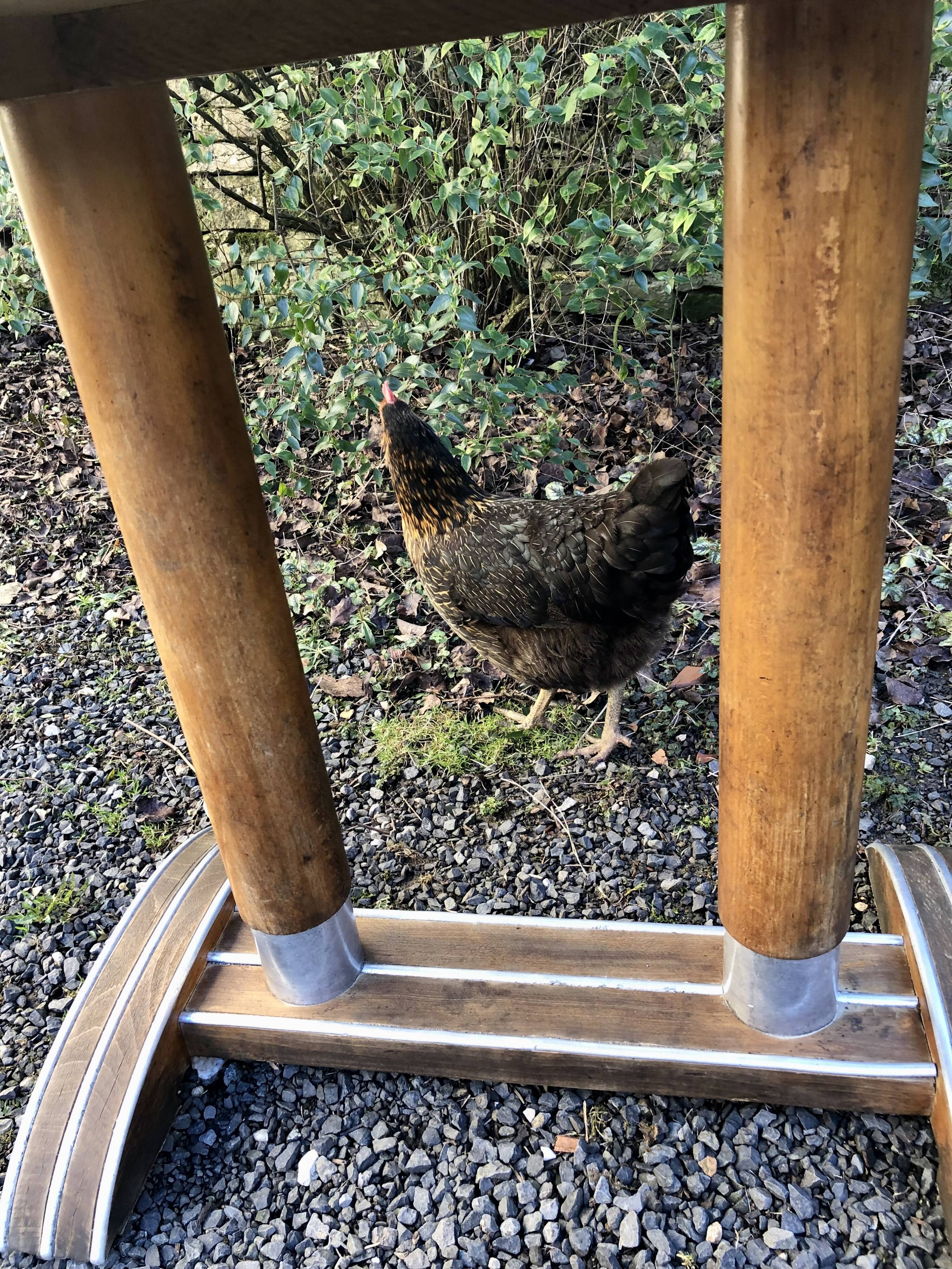 Vintage bistro table