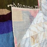 Handcrafted Berber rug in pure wool, size 150 x 260 cm